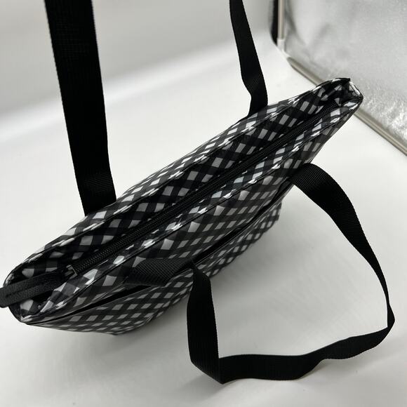 California Innovations Set of 2 Tote Insulated Floral and Black - Picture 7 of 16